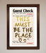 This Must Be The Place Foil Print - Hi Society