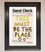 This Must Be The Place Foil Print - Hi Society