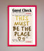 This Must Be The Place Foil Print - Hi Society