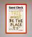 This Must Be The Place Foil Print - Hi Society