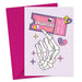 Ticket To Anti Valentines Club Card - Greeting & Note Cards