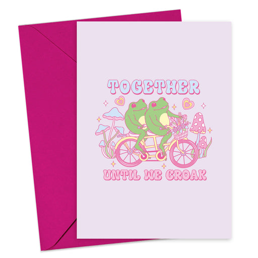 Together Until We Croak Card - Hi Society