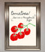 Tomatoes For Pizza Framed Poster - Hi Society