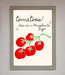 Tomatoes For Pizza Framed Poster - Hi Society