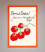 Tomatoes For Pizza Framed Poster - Hi Society