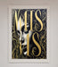 Typography Queen Framed Poster - Hi Society