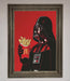 Vader French Fries Framed Poster - Hi Society