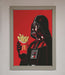Vader French Fries Framed Poster - Hi Society