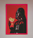 Vader French Fries Framed Poster - Hi Society