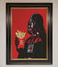 Vader French Fries Framed Poster - Hi Society