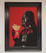Vader French Fries Framed Poster - Hi Society