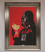 Vader French Fries Framed Poster - Hi Society