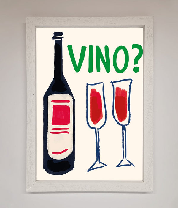 Vino Wine Framed Wall Art - Hi Society