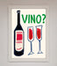 Vino Wine Framed Wall Art - Hi Society
