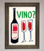 Vino Wine Framed Wall Art - Hi Society