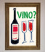 Vino Wine Framed Wall Art - Hi Society