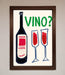 Vino Wine Framed Wall Art - Hi Society