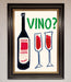 Vino Wine Framed Wall Art - Hi Society