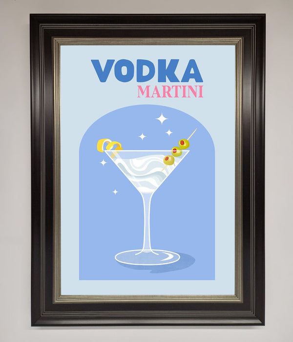 Vodka Martini Framed Wall Art - Hi Society