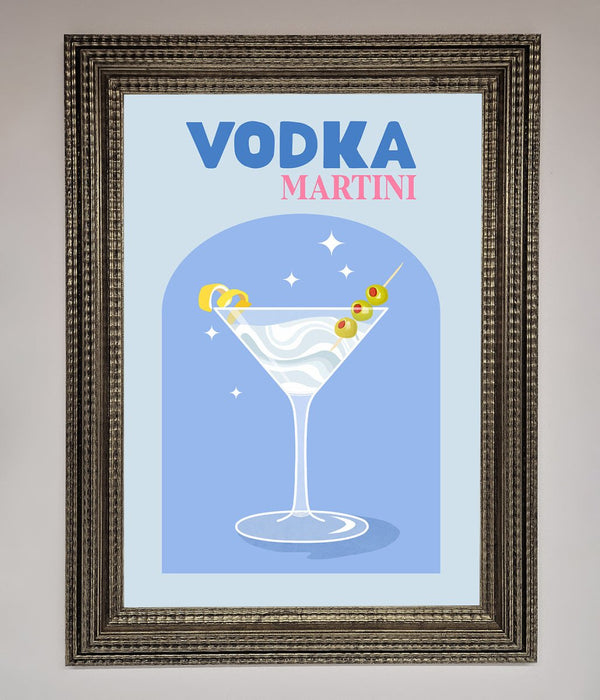 Vodka Martini Framed Wall Art - Hi Society