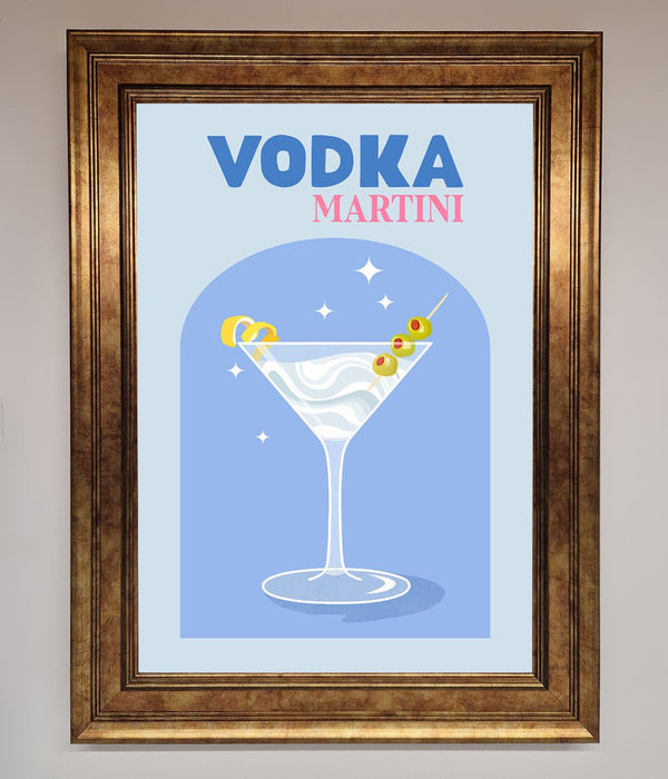 Vodka Martini Framed Wall Art - Hi Society