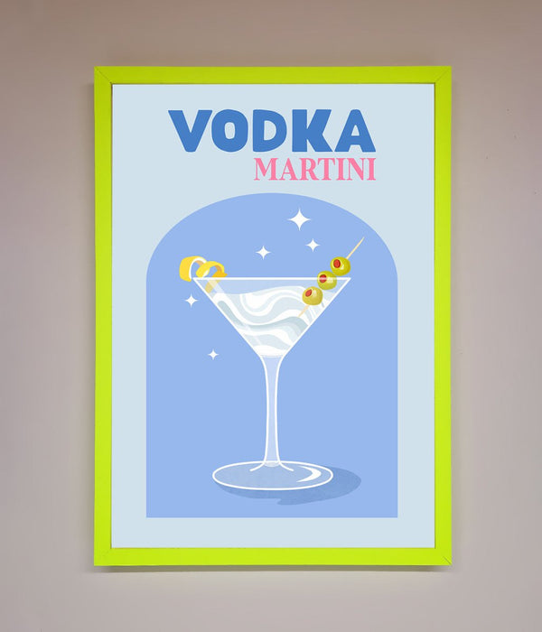 Vodka Martini Framed Wall Art - Hi Society
