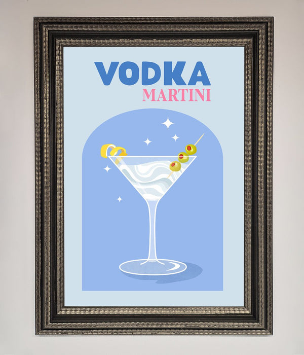 Vodka Martini Framed Wall Art - Hi Society