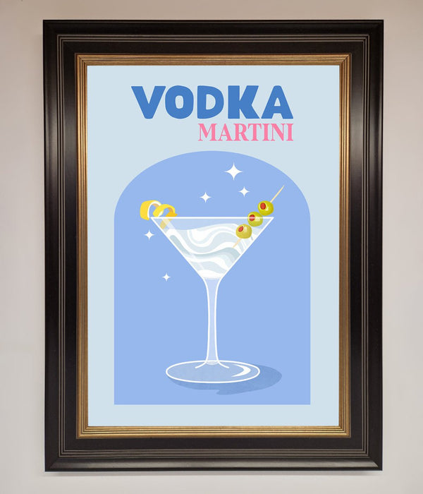 Vodka Martini Framed Wall Art - Hi Society