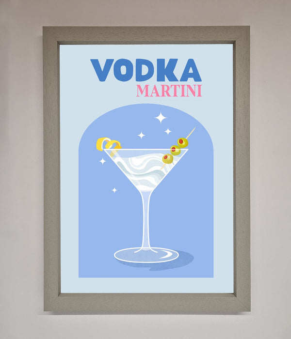 Vodka Martini Framed Wall Art - Hi Society