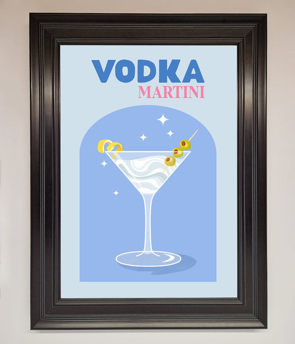 Vodka Martini Framed Wall Art - Hi Society