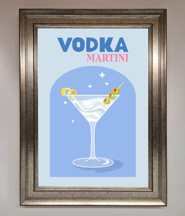 Vodka Martini Framed Wall Art - Hi Society