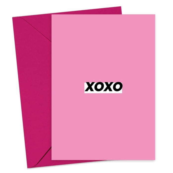 XOXO Valentines Card - Hi Society