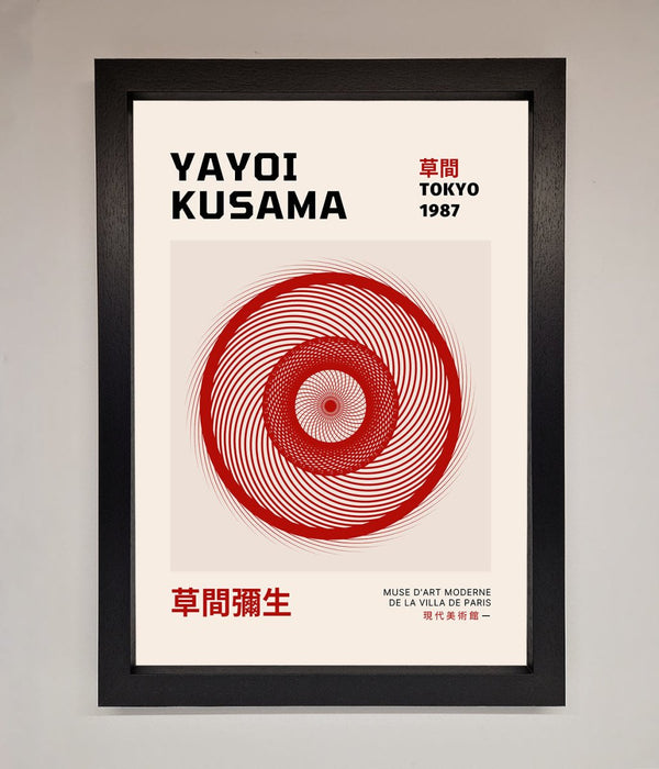 Yayoi Kusama 1987 Framed Wall Art - Hi Society