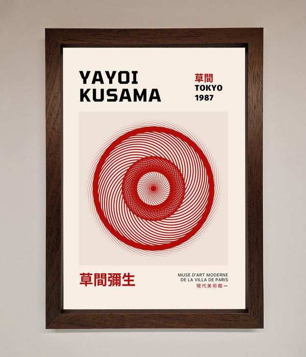 Yayoi Kusama 1987 Framed Wall Art - Hi Society