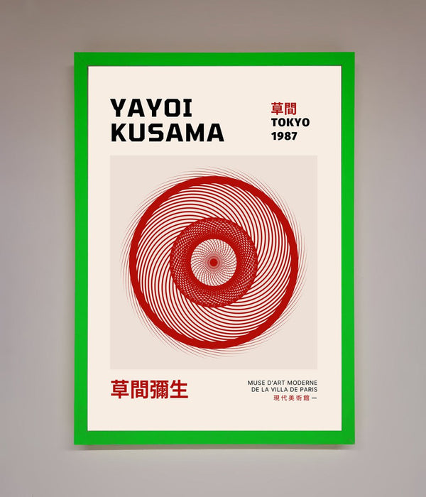 Yayoi Kusama 1987 Framed Wall Art - Hi Society