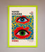 Yayoi Kusama Eyes 1993 Framed Print - Hi Society