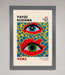 Yayoi Kusama Eyes 1993 Framed Print - Hi Society