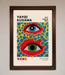 Yayoi Kusama Eyes 1993 Framed Print - Hi Society
