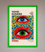 Yayoi Kusama Eyes 1993 Framed Print - Hi Society