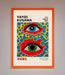 Yayoi Kusama Eyes 1993 Framed Print - Hi Society