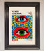 Yayoi Kusama Eyes 1993 Framed Print - Hi Society