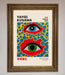 Yayoi Kusama Eyes 1993 Framed Print - Hi Society
