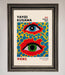 Yayoi Kusama Eyes 1993 Framed Print - Hi Society