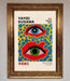 Yayoi Kusama Eyes 1993 Framed Print - Hi Society