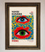 Yayoi Kusama Eyes 1993 Framed Print - Hi Society