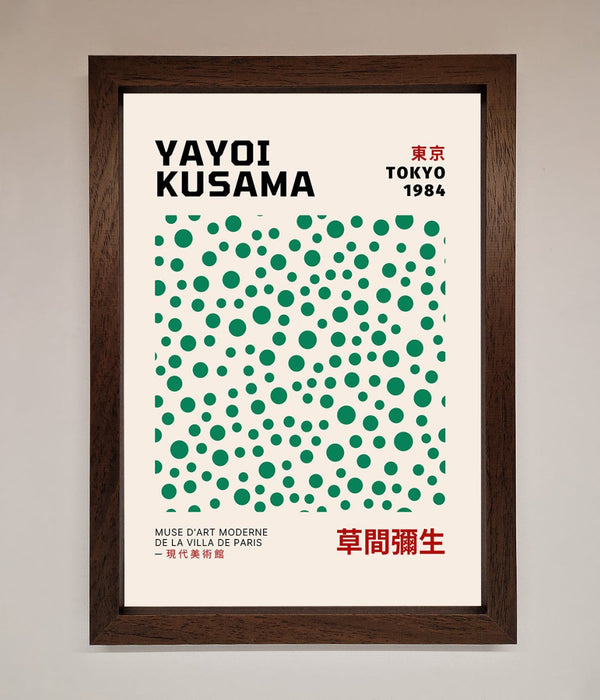 Yayoi Kusaman Tokyo 1984 Framed Wall Art - Hi Society