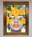 Yellow Flowers Head Framed Poster - Hi Society