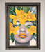 Yellow Flowers Head Framed Poster - Hi Society