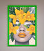 Yellow Flowers Head Framed Poster - Hi Society