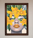 Yellow Flowers Head Framed Poster - Hi Society
